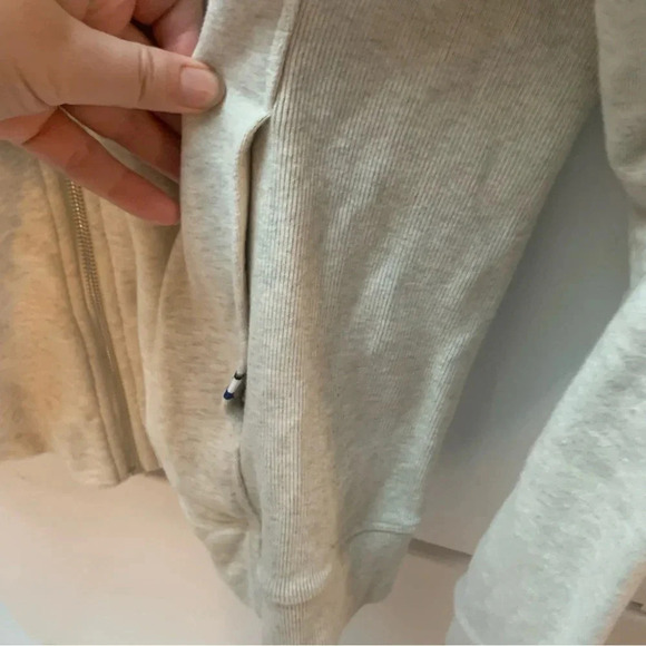 Kit and Ace Heather  Grey Zip Up Hoodie - Picture 7 of 10